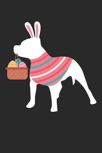 Pitbull Notebook - Easter Gift for Pitbull Lovers - Pitbull Journal