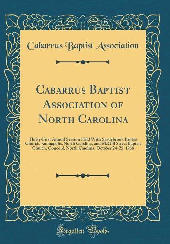 Cabarrus Baptist Association of North Carolina