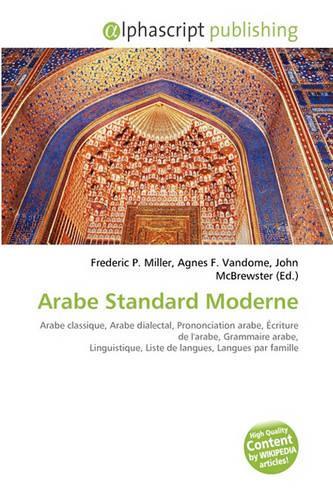 Arabe Standard Moderne