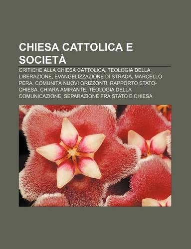 Chiesa Cattolica E Societa