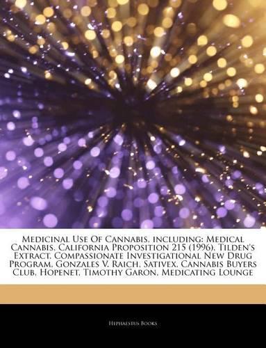 Articles on Medicinal Use of Cannabis, Including