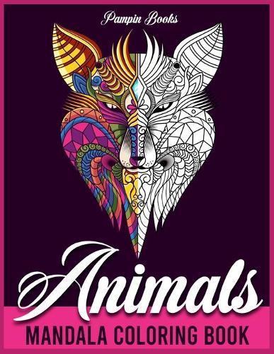Animals Mandala Coloring book for Adults