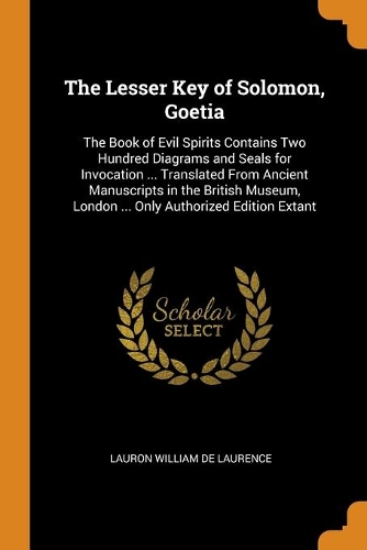The Lesser Key of Solomon, Goetia