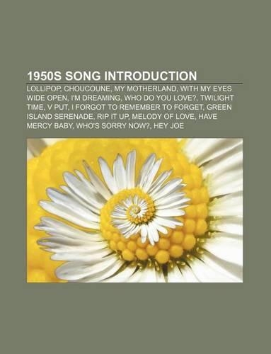 1950s Song Introduction