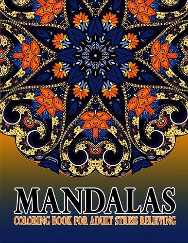 Mandalas Coloring Book For Adult Stress Relieving