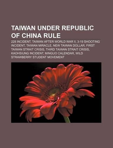 Taiwan Under Republic of China Rule