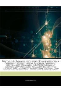 Articles on Elections in Romania, Including