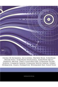 Articles on Fauna of Romania, Including