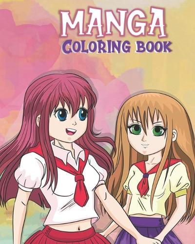 Manga Coloring Book