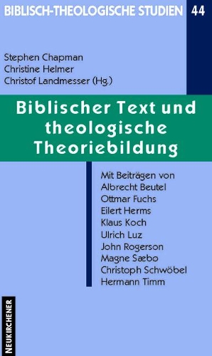 Biblisch-Theologische Studien