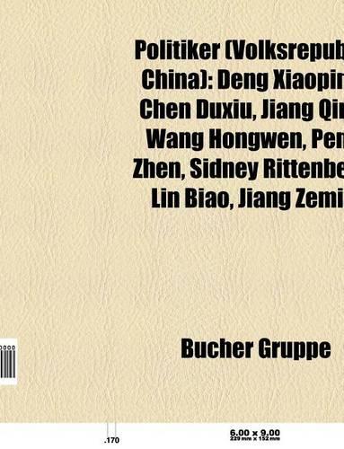Politiker (Volksrepublik China)