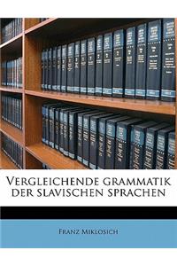 Vergleichende grammatik der slavischen sprachen
