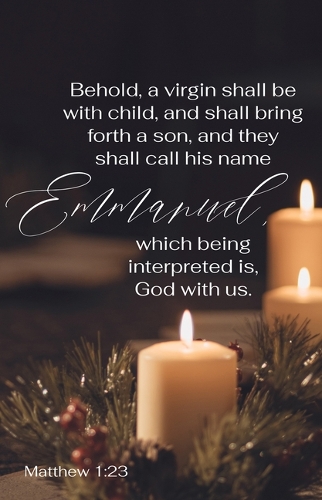Christmas Bulletin: Emmanuel (Package of 100)