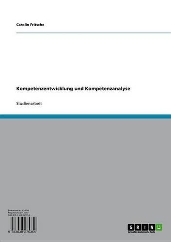 Kompetenzentwicklung Und Kompetenzanalyse