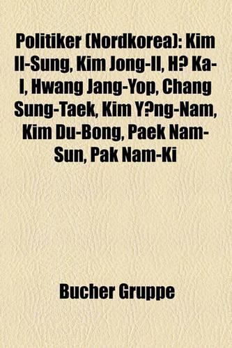 Politiker (Nordkorea)