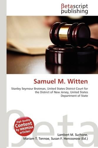 Samuel M. Witten