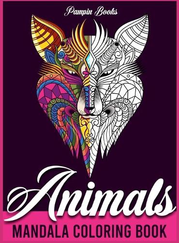 Animals Mandala Coloring book for Adults