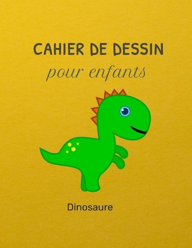 Cahier de dessin pour enfants Dinosaure