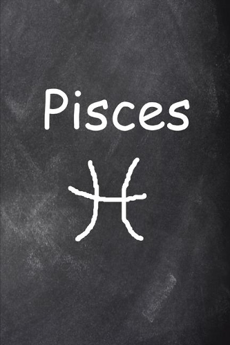 2020 Weekly Planner Pisces Symbol Zodiac Sign Horoscope Chalkboard 134 Pages