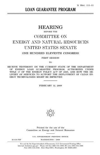 Loan Guarantee Program