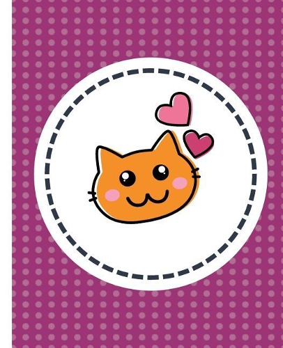 Little Kitty Story Writing Notebook With Blank Drawing Boxes and Lined Paper