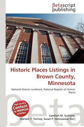 Historic Places Listings in Brown County, Minnesota