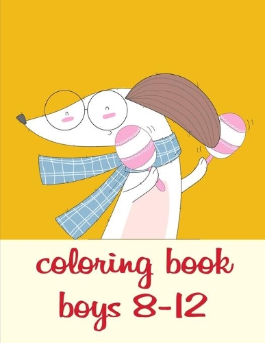 coloring book boys 8-12