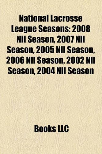 National Lacrosse League Seasons