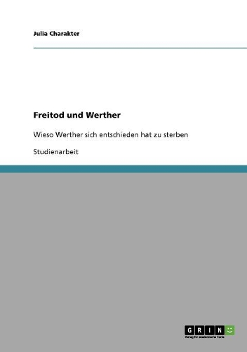 Freitod Und Werther