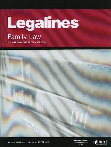 Legalines on Family Law, Keyed to Areen