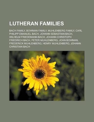 Lutheran Families