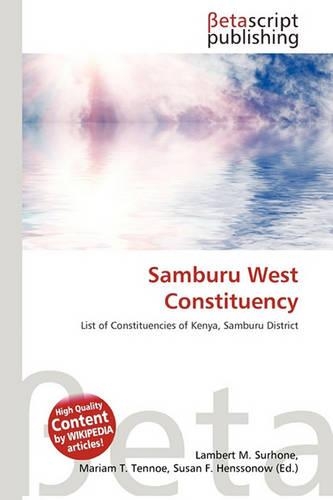 Samburu West Constituency