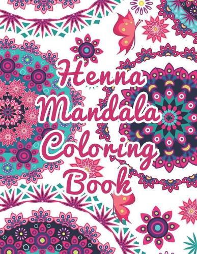 Henna Mandala Coloring Book
