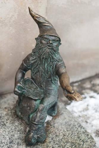A Dwarf from Wroclaw's Dwarves in Wroclaw Poland Journal