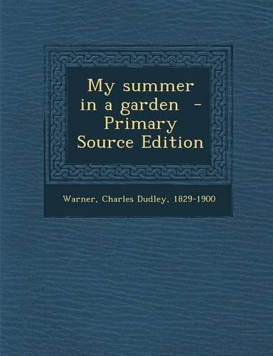My Summer in a Garden
