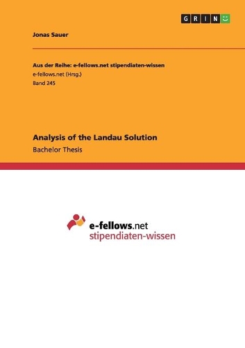 Analysis of the Landau Solution
