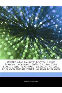 Articles on United Arab Emirates Football Club Seasons, Including