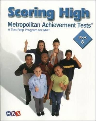 Scoring High on the MAT 8 - Student Edition - Grade 8