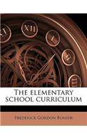 The Elementary School Curriculum