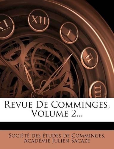 Revue de Comminges, Volume 2...
