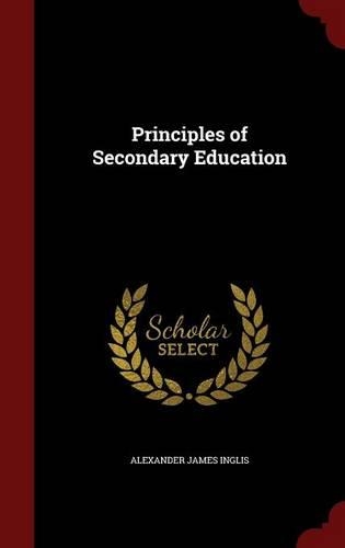 Principles of Secondary Education