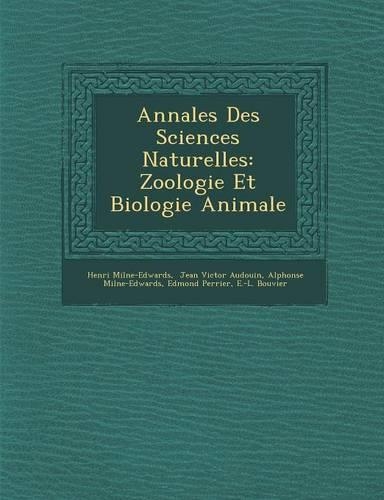 Annales Des Sciences Naturelles