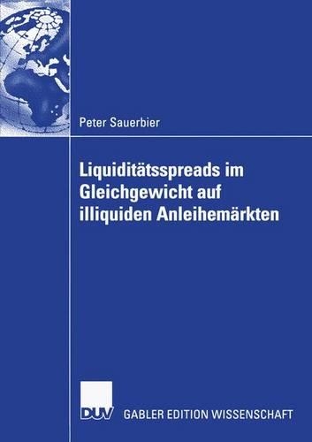 Liquiditätsspreads im Gleichgewicht auf illiquiden Anleihemärkten