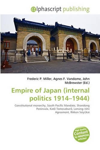 Empire of Japan (Internal Politics 1914-1944)