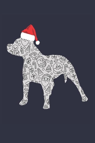 Christmas Gift for Pitbull Lovers - Pitbull Notebook - Pitbull Journal