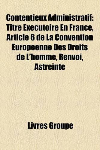 Contentieux Administratif