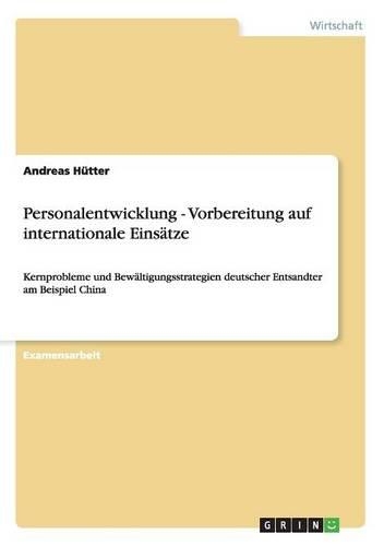 Personalentwicklung - Vorbereitung auf internationale Einsätze