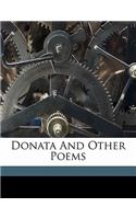 Donata and Other Poems