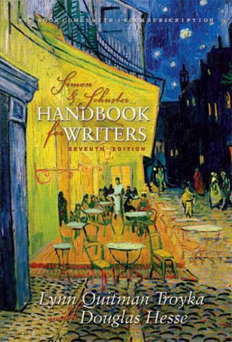 Simon & Schuster Handbook for Writers with OneKey (Student iBook) Package