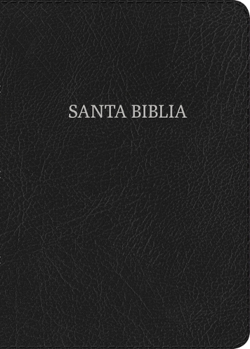 RVR 1960 Biblia Letra Gigante negro, piel fabricada